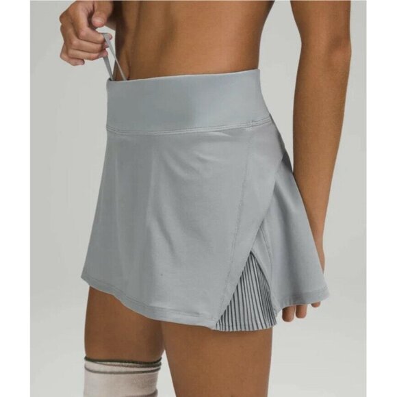 Lululemon‎ Womens Play Off The Pleats Skort Light Blue Activewear Tennis Size 12 - Picture 1 of 10